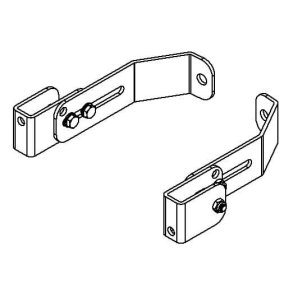 HAILO Vgbeslag til skaktstiger i stl galv. - 150-180 mm (9696005)