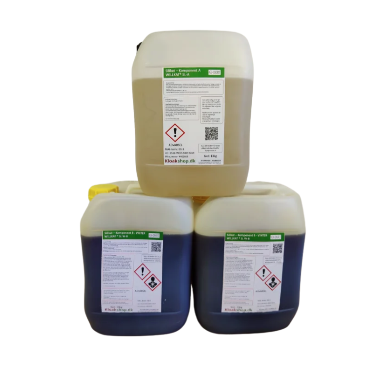 Silikat ekspres (gul) (A+B) - 2 x 10 kg + 1 x 13kg / 33 kg