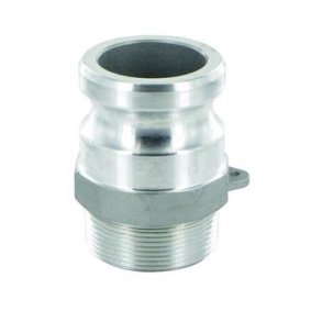 camlock F kobling aluminium nippel han 3/4