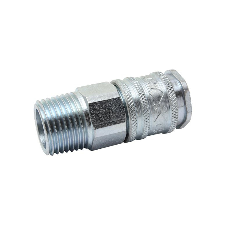 Trykluftskobling 1/2" URG til hun lynkobling