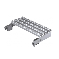 HAILO Udstigningstrin til facadestige i galvaniseret stl  -40x20 mm (6007651)