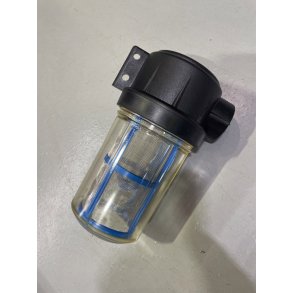 Vandfilter med transparent glas (for Rioned)