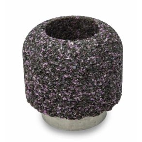 Korund slibesten med gevindindsats 40