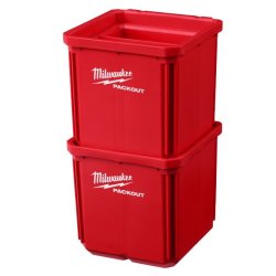 Milwaukee Packout beholder 10x10 cm, 2 stk