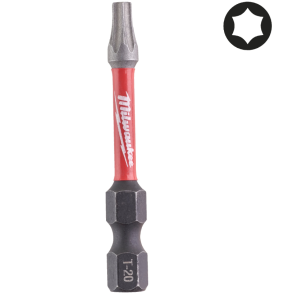 Milwaukee Bits Shockwave TX20 x 50mm 10 pk(4932430877)