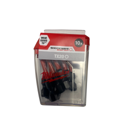 Milwaukee Bits Shockwave TX20 x 50mm 10 pk(4932430877)