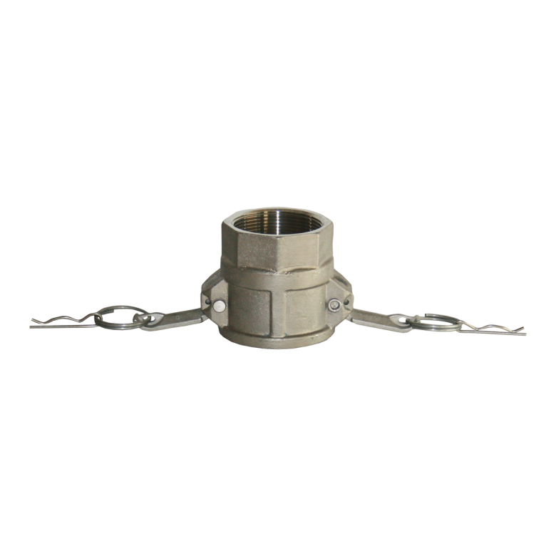 Camlock 2" overgang hun/IRG - rustfri 316