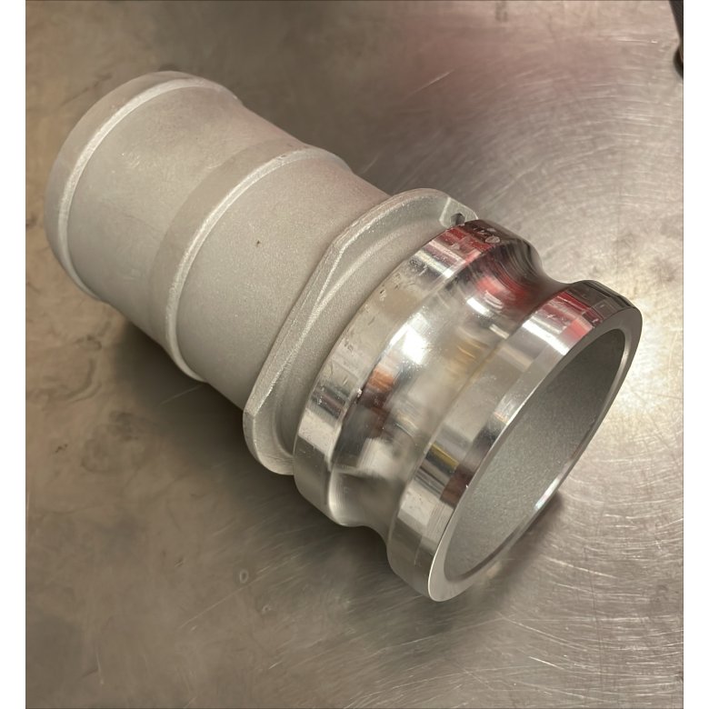 camlock kobling 3" han slangestuds