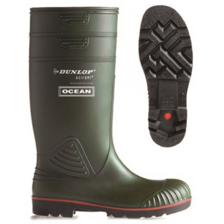 Gummist�vle Dunlop Acifort S5 (gr�n) 