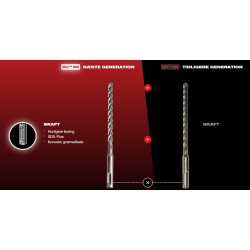 Milwaukee Hammerborsst SDS+ MX4 10 pk (4932500062)