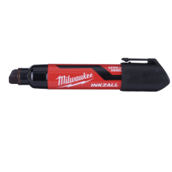 Milwaukee Inkazall Permanent Marker m. Mejselspids XL bred Sort (4932471558)