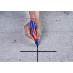 Milwaukee Inkazall Permanent Marker m. Mejselspids bred Bl� (4932471557)