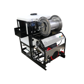 Kloakspuler ”proff” med 50 liter/150 bar spulepumpe