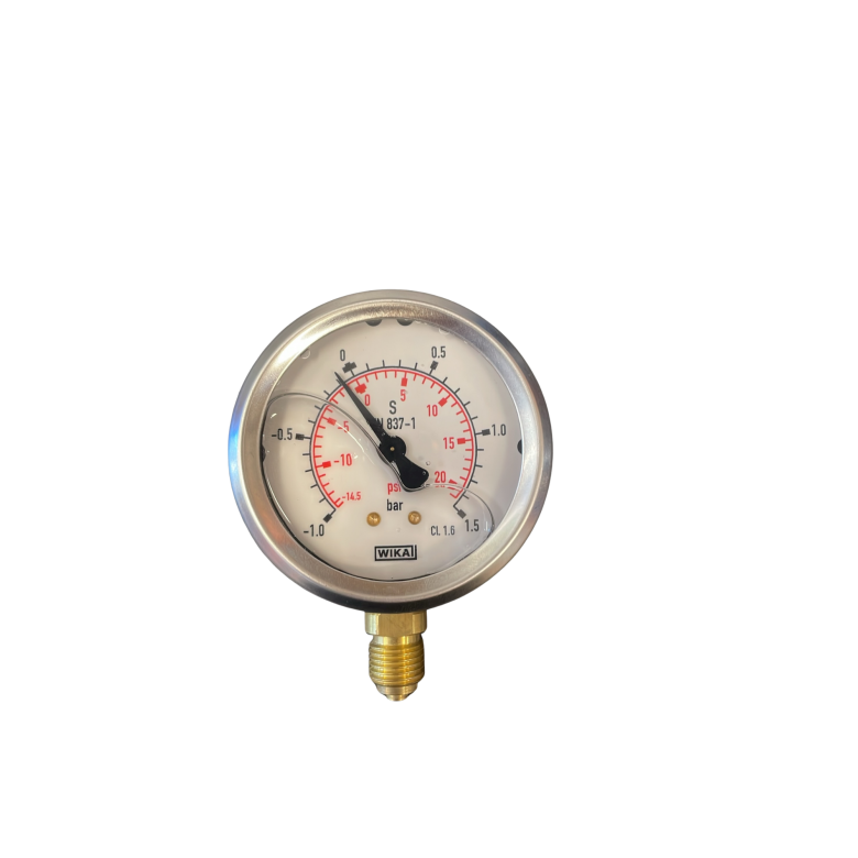 Manometer 100 1/2" -1 - 1,5 bar (vakuum)
