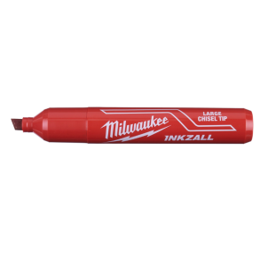 Milwaukee Inkazall Permanent Marker m. Mejselspids bred R�d (4932471556)