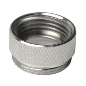 Overgangsstykke til vandhane (med indvendigt gevind)med muffe/nippel