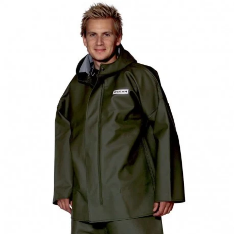 Regnjakke Heavy Duty PVC (gr�n)