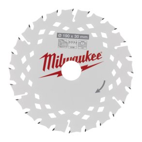 Milwaukee Rundsavklinge til tr� �190 x 20 x 1,8 x  24 t�nder (4932498976)