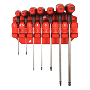 Milwaukee Sekskantnglest med T-greb - 7 dele (4932498677)