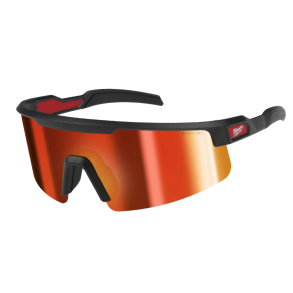 Milwaukee Sikkerhedsbriller - stor model R�d spejllinse (4932500723)