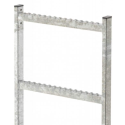 HAILO Skaktstige stl galv. - 400 x 1120 mm/4 trin (9624041)