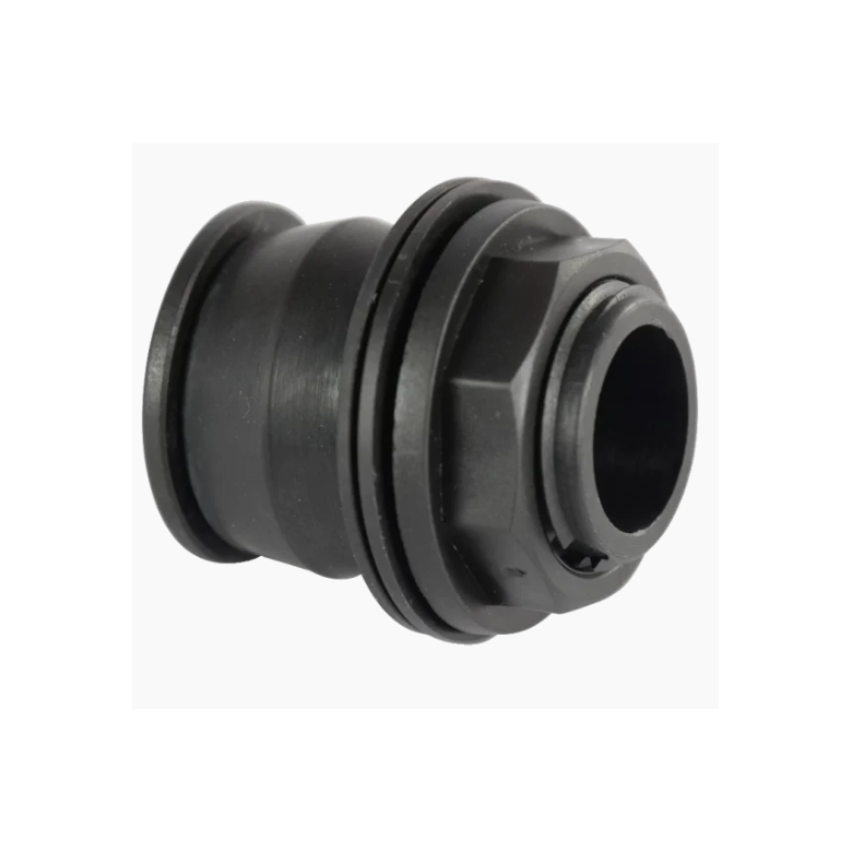 Push-In tankgennemfring, PP 1" udv. 3/4" indv.