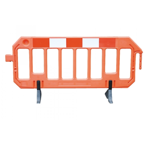 *UDLEJNING* Plasthegn rd, m. rd/hvid R3 refleks