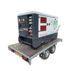 *UDLEJNING* El-Generator 36kW trailermonteret Diesel