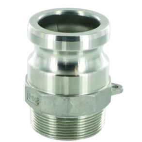 Camlock F kobling nippel han 4