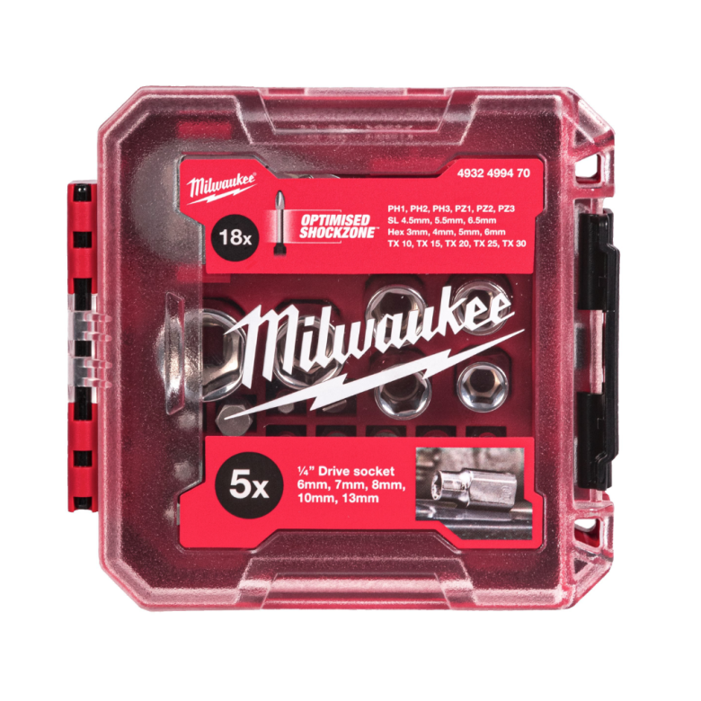 Milwaukee Skraldest Kompakt 25 dele (4932499470)