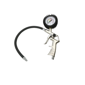 Trykluft Pumpepistol M/Manometer og Nippel