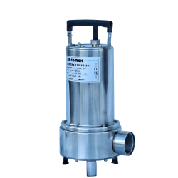 Vortex 150 SS 304 T, pumpe for spildevand, 3-faset