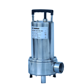 Vortex 150 SS 304 T, pumpe for spildevand, 3-faset