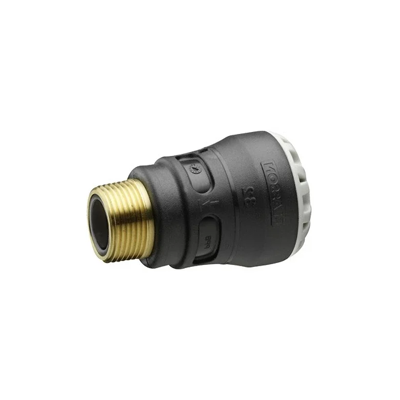 2� x 50 mm overgang med 2� URG til 50 mm PE/PLE