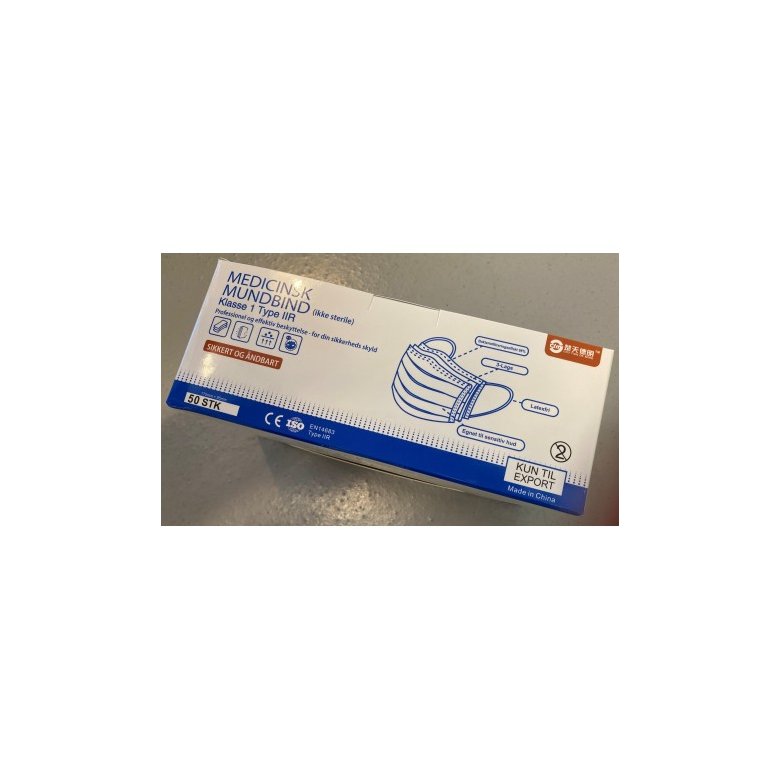 Mundbind klasse 1 - type llR (ske med 50 stk.)