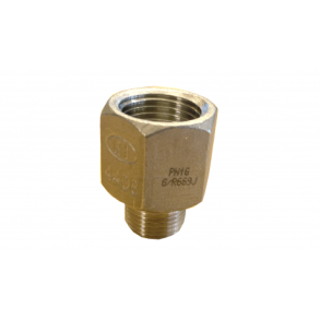 Overgang spidsmuffe 1/2