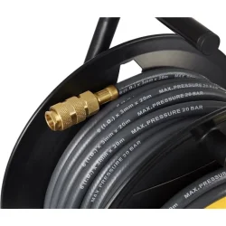 Trykluftslange 8 bar med slangeopruller - 20 m