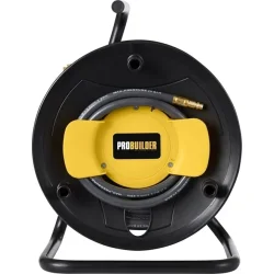 Trykluftslange 8 bar med slangeopruller - 20 m