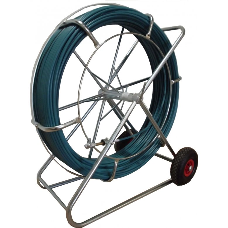 Rrl 9 mm p stel med hjul - 50 m