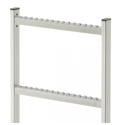 HAILO Skaktstige rustfrit stl - 400 x 3920 mm/14 trin (9634141)