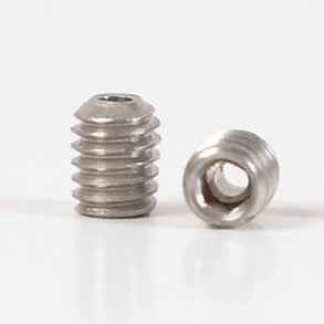 Dyseindsats stl M6 - hul 1,20 mm underforsnket